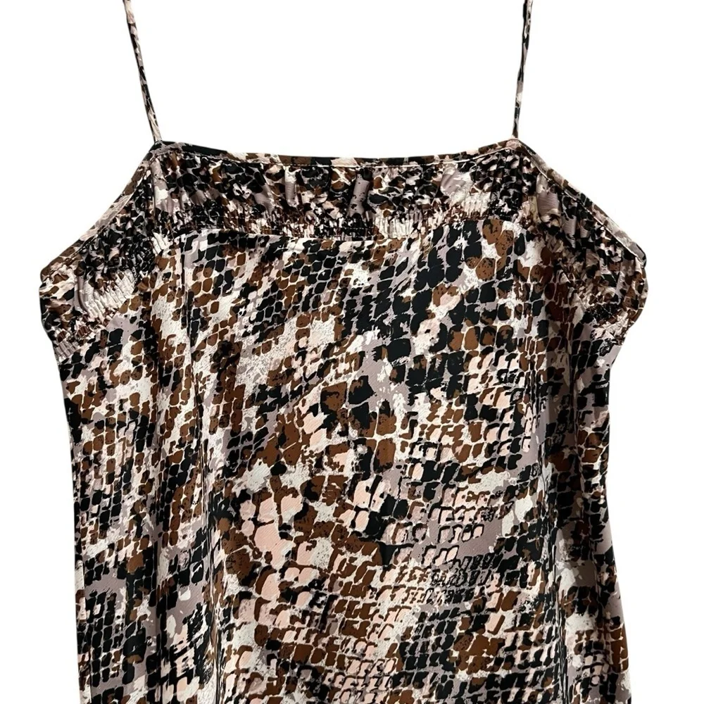 By Anthropologie Square-Neck Slip Dress SIZE XL - Picture 7 of 13